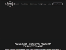 Tablet Screenshot of heritagetrim.com